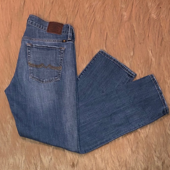 LUCKY JEANS—WOMEN’S “SWEET CROP” MEDIUM WASH—ANKLE CROP!! EUC, GREAT CONDITION!! - Picture 8 of 13